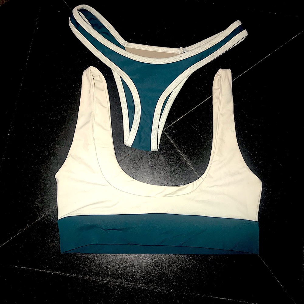 FAE Swim Color Block Bikini Set